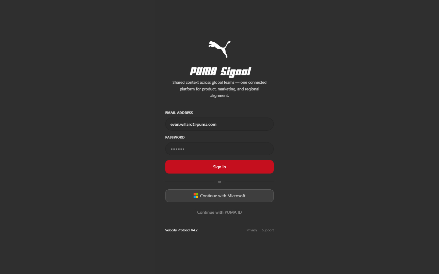Final HTML build refined sign in