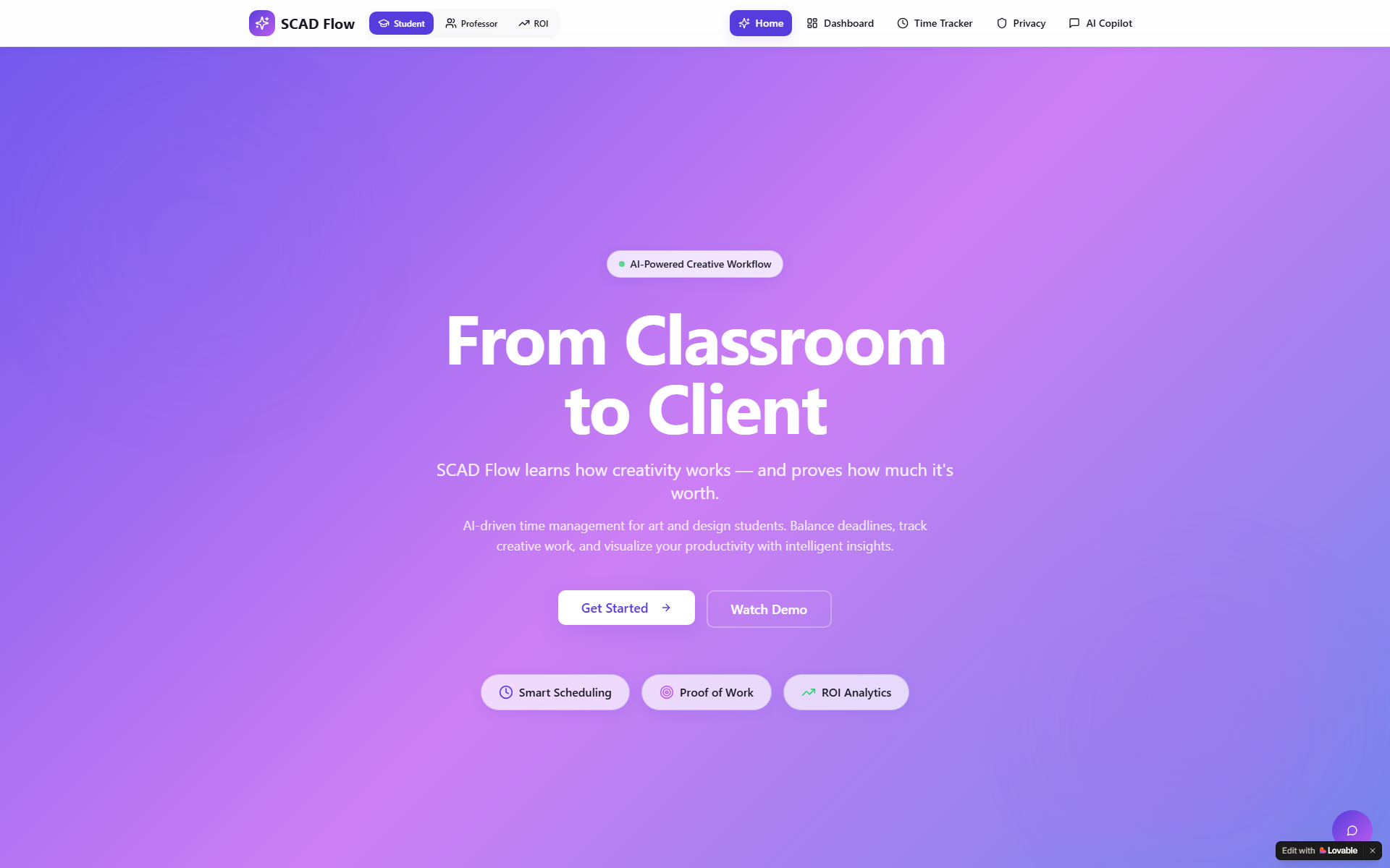 Microsoft: SCAD Flow, AI-powered creative workflow